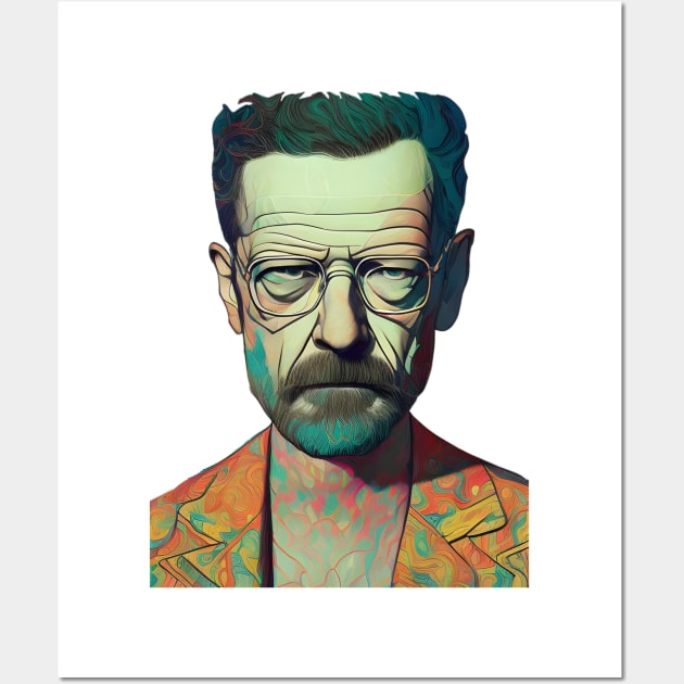 Hipster Walter Wall Art by TheGenerator